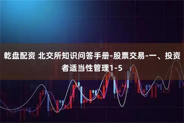 乾盘配资 北交所知识问答手册-股票交易-一、投资者适当性管理1-5