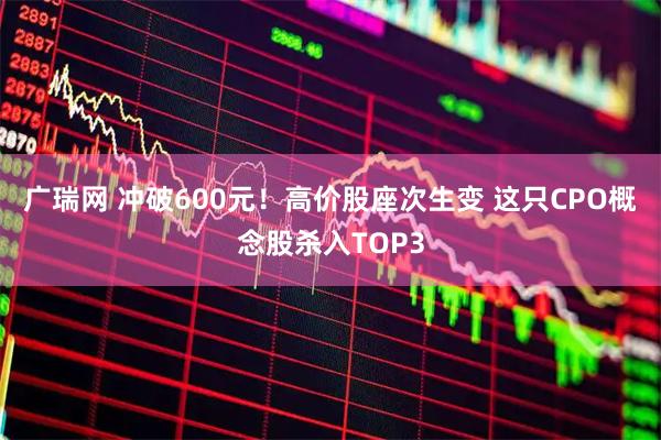 广瑞网 冲破600元！高价股座次生变 这只CPO概念股杀入TOP3