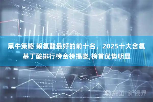 黑牛策略 赖氨酸最好的前十名，2025十大含氨基丁酸排行榜金榜揭晓,榜首优势明显
